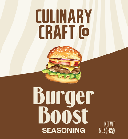 Burger Boost: Gourmet Burger Seasoning and Grilling Spice Mix by Culinary Craft Co