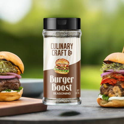 Burger Boost: Gourmet Burger Seasoning and Grilling Spice Mix by Culinary Craft Co